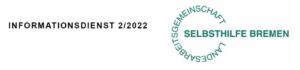 Logo der LAGS und Titel Infodienst 2/2022
