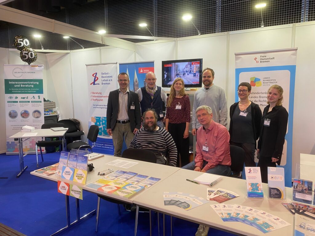Das Stand-Team auf der IRMA