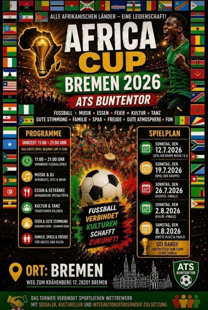 Africa Cup Bremen ATS Buntentor, Zum Krähenberg 17, 28201 Bremen