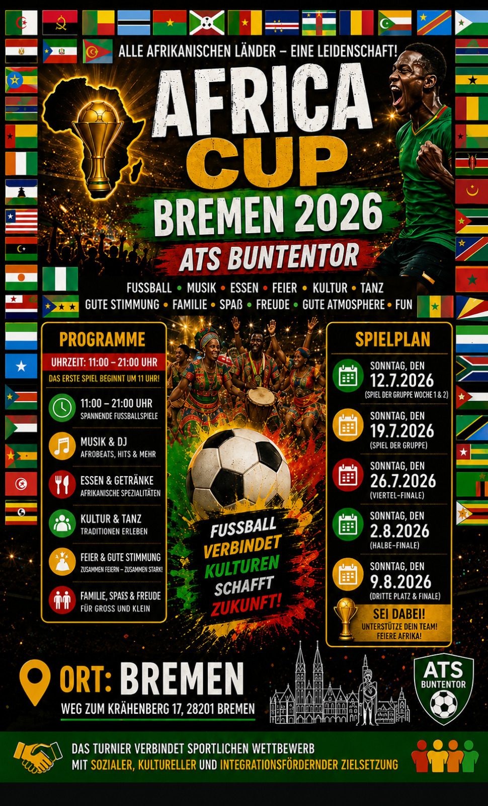Afrcia Cup Bremen 2026 ATS Buntentor